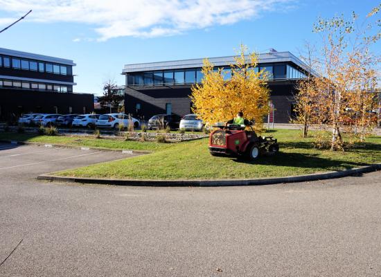 Tonte parc d'activité